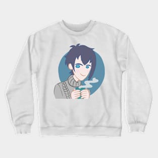 Mikazuki tea time Crewneck Sweatshirt